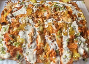 Buffalo Gal- Vegan & GF (8” x 10”) *Recommend adding Vegan Mozzarella for a little extra cost.  at TNT Pizza in San Diego