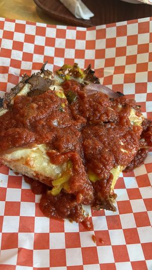 Complimentary Vegan Slice From the the Staff  at TNT Pizza in San Diego