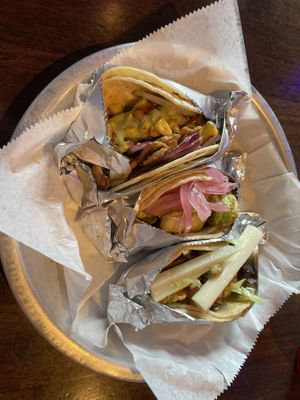 One of eachh  at Zandra's Taqueria in Manassas