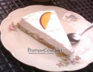 cheesecake and tea at Kafe Agnez in Malmo