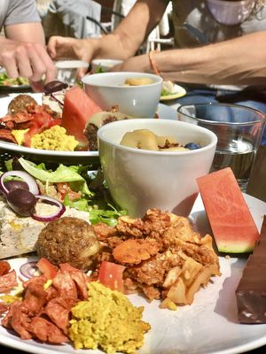 Brunch  at Kafe Agnez in Malmo