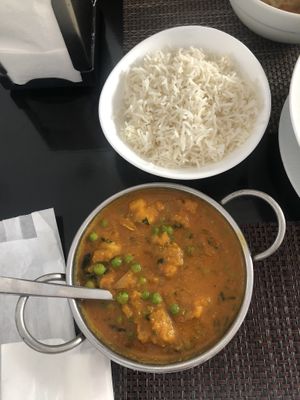 Mushroom curry  at Nepali Food in Faro