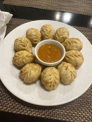Fried dumplings 🫶🏻  at Nepali Food in Faro