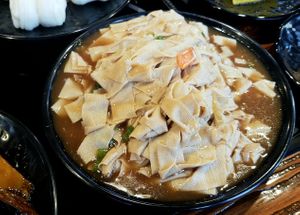 Chili Dried Tofu Stir-Fry 고추건두부볶음 at Haeolbin Deopbap - 하얼빈덮밥 in Seoul