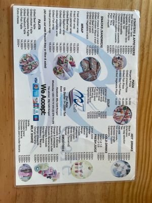 Menh  at M&J Cafe  in Zanzibar