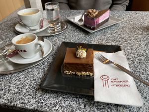  at Cafe Konditorei Oberdöbling in Vienna