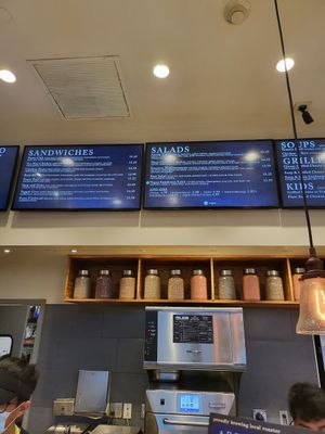 Vegan salad at DFW - Artisan Market - TD in Dallas