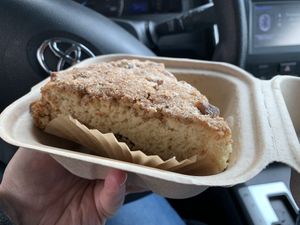 Pecan coffee cake! #Veganuary at The Owlery in Bloomington