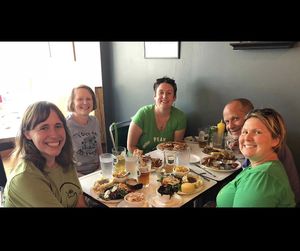 Happy group! at The Owlery in Bloomington