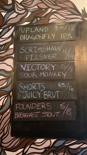 Lots of beers on tap!! at The Owlery in Bloomington