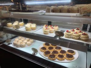 Today’s bakery case!!! Impressive. at The Owlery in Bloomington