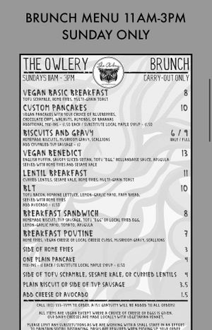 Brunch! at The Owlery in Bloomington