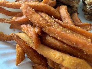 Sweet potato fries at The Owlery in Bloomington