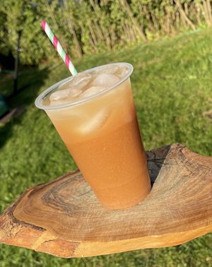 Our Tamarind juice is freshly made and sweetened with Blue agave & Raw cane sugar  at Healthy As A Motha Vegan Kitchen in Brooklyn