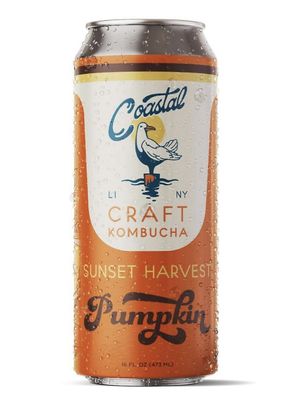 Pumpkin Kombucha a taste of Fall!  at Healthy As A Motha Vegan Kitchen in Brooklyn