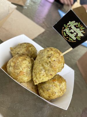 Pholourie   at Healthy As A Motha Vegan Kitchen in Brooklyn