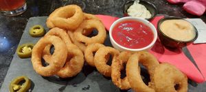 Onion rings at The Huggy's Bar - Liège 1 in Liege