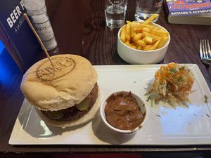 TTB vegan burger   at The Huggy's Bar - Liège 1 in Liege