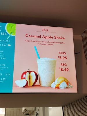 Caramel Apple Shake at HipCityVeg - Union Square in New York City