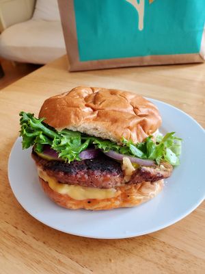Ziggy Burger at HipCityVeg - Union Square in New York City