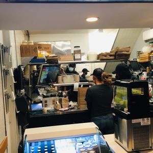 Front counter. at HipCityVeg - Union Square in New York City