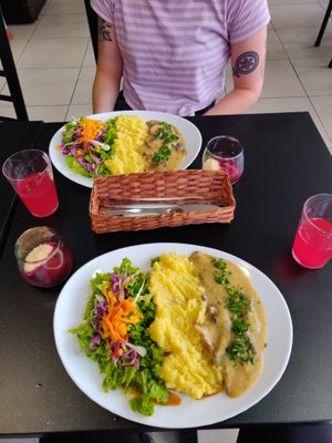 lunch menu at Nandala in Cuenca