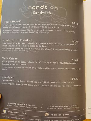 Sandwiches at Nandala in Cuenca