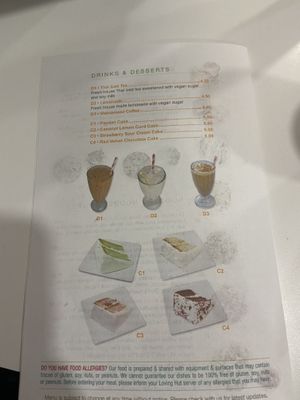 Menu  at Loving Hut Vegan Express (City Heights) in San Diego