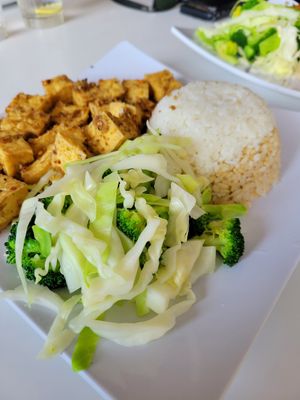 Lemongrass tofu at Loving Hut Vegan Express (City Heights) in San Diego