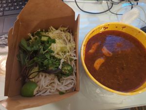 Royal Noodle Soup at Loving Hut Vegan Express (City Heights) in San Diego
