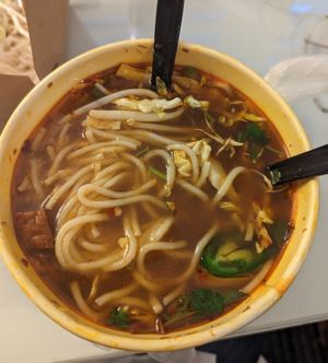 Royal Noodle Soup at Loving Hut Vegan Express (City Heights) in San Diego