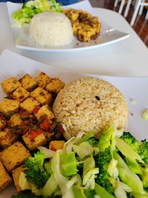 Our Dinner at Loving Hut Vegan Express (City Heights) in San Diego