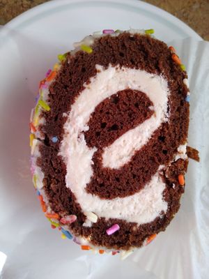 Rainbow swirl cake at Pride Enjoy in Wading River