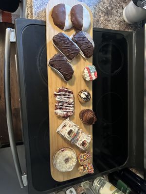 Incredible desserts  at Pride Enjoy in Wading River