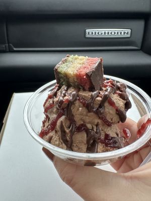 Chocolate mousse   at Pride Enjoy in Wading River