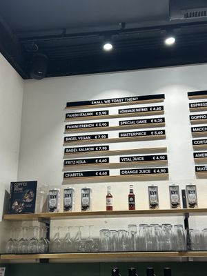 menu  at GOTA Coffee Experts in Vienna