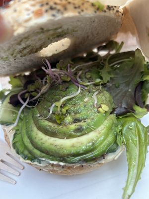 Vegan Bagel 7,90€  at GOTA Coffee Experts in Vienna