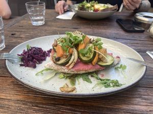 Veganer Humus-Spitz  at Himmelblau in Vienna