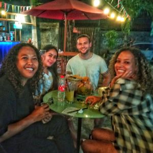 Our Customers on Saturday Night Live Music at Eseng Oseng in Denpasar