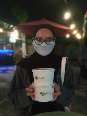 You can order online and pick up too. at Eseng Oseng in Denpasar