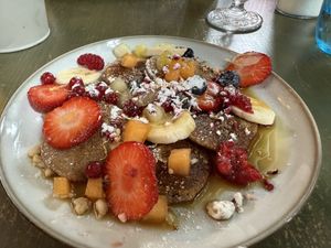 Vegane Pancakes  at Ponykarussell in Vienna