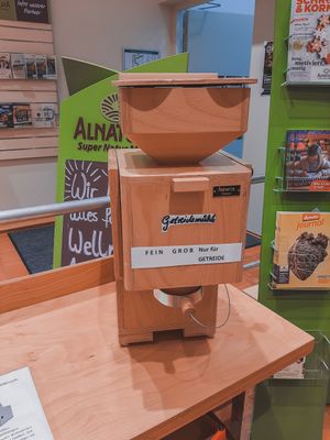 Getreidemühle at Alnatura in Offenburg