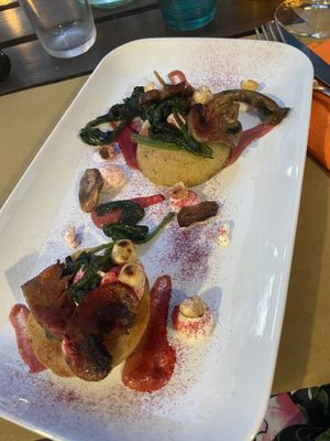 Tortino di patate  at Agriturismo Becerca in Serra San Quirico