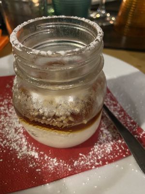 Panna cotta   at Agriturismo Becerca in Serra San Quirico