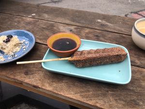 Vegan churro  at ROOTED in Walnut Creek