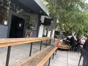 Outdoor seating if you like it quieter  at ROOTED in Walnut Creek