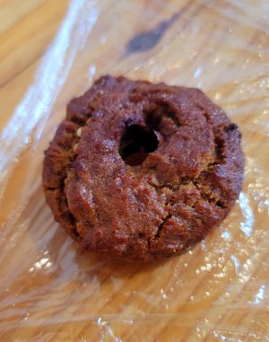 Pumpkin donut at ROOTED in Walnut Creek