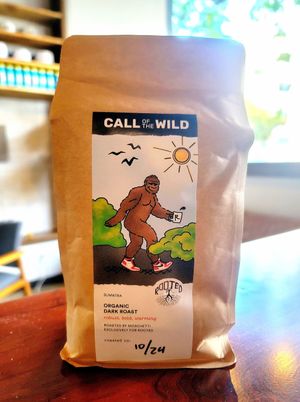 Coffee beans at ROOTED in Walnut Creek