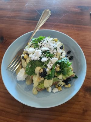 Mexicali toast at ROOTED in Walnut Creek