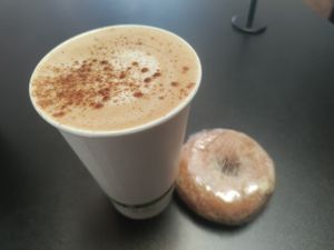 PSL and a donut at ROOTED in Walnut Creek